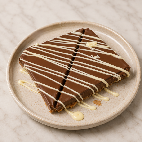 Caramel Shortcake melt with Nutella
