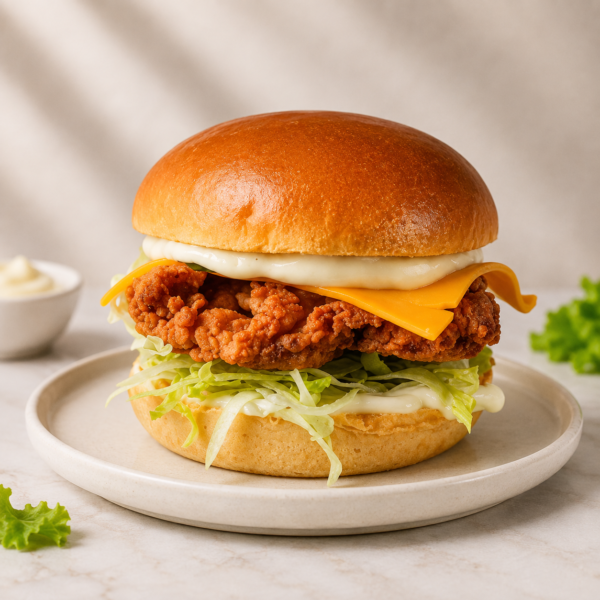 Hot n Spicy Chicken Burger