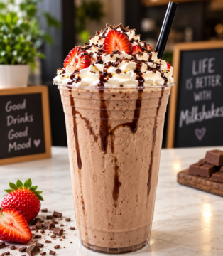 Fresh Fruit Milkshake
