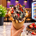 Waffle Crepe Pancakes Special (2)